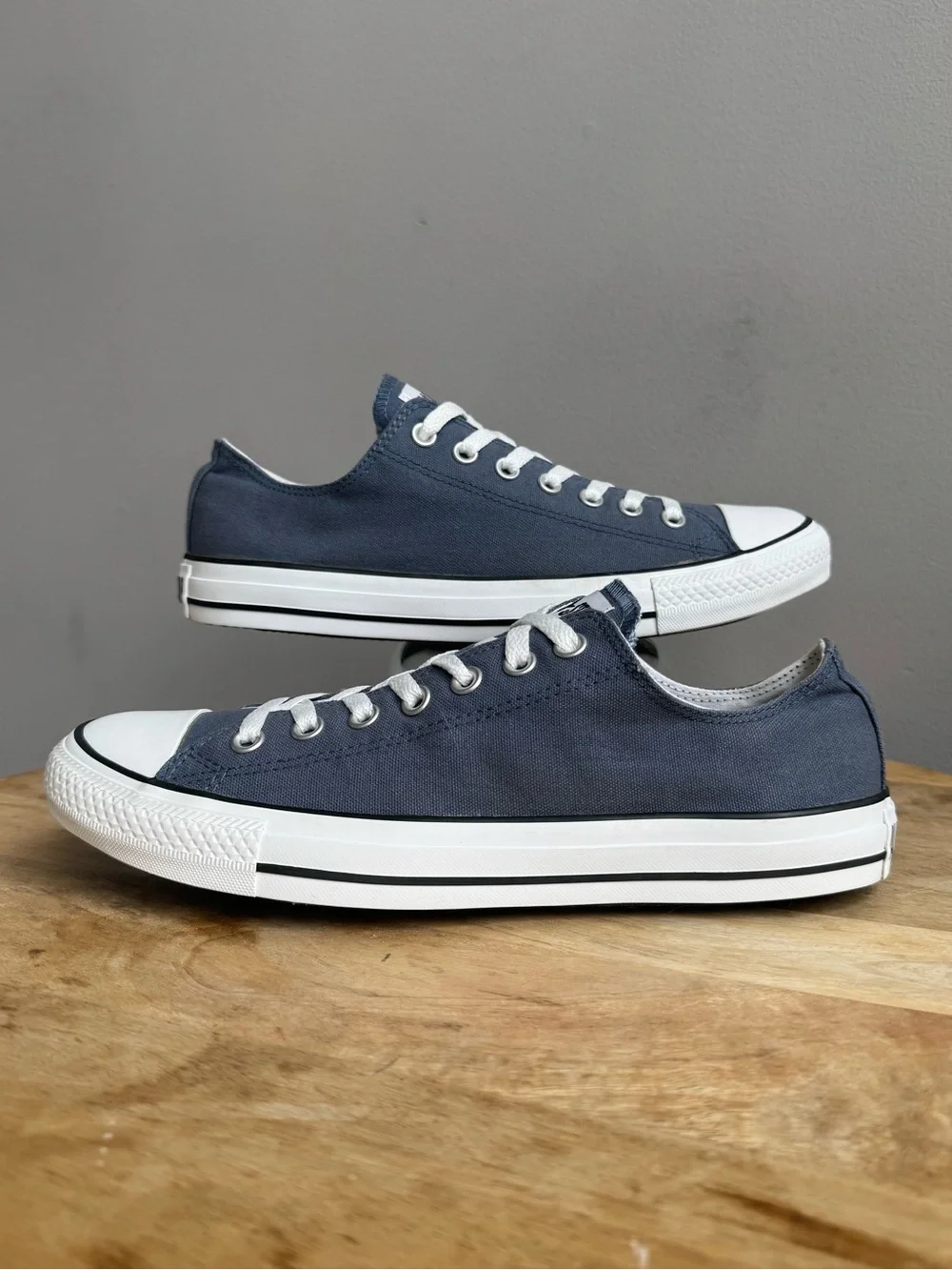 Converse Chuck Taylor All Star Low Top Gray Charcoal Men's 111113F Size 9.5